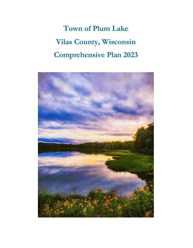 Town Of Plum Lake Comprehensive Plan 2023 North Central Wisconsin   Website Image Plum Lake Comp 